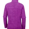Columbia Fast Trek Womens Dark Raspberry Fleece Jacket