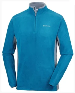 Columbia Klamath Range II Half Zip Fleece Mens Phoenix Blue -Railblaza Sale Store em6503 489 phoenix blue 3