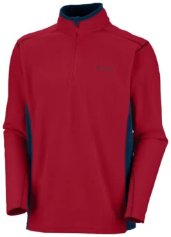 Columbia Klamath Range II Half Zip Fleece Mens Red 11 Columbia Klamath Range II Half Zip Fleece Mens Red -Railblaza Sale Store em6503 617 fklamathiihalfzipred 4
