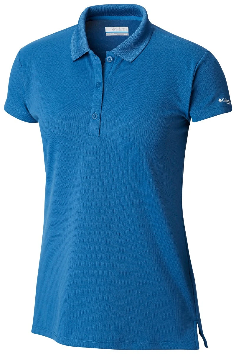 Columbia PFG Innisfree Short Sleeve Womens Polo Shirt Impulse Blue 4 Columbia PFG Innisfree Short Sleeve Womens Polo Shirt Impulse Blue - Image 4