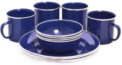 OZtrail Enanel Dinner Set