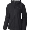 Columbia Evapouration Womens Rain Jacket Black