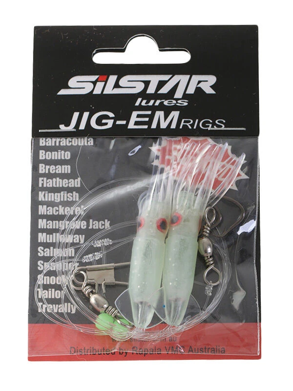 Silstar Jig Em Squid Pre Tied Rig 8 Silstar Jig Em Squid Pre Tied Rig - Image 8