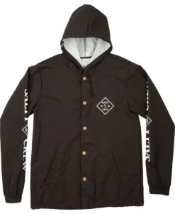 Salty Crew Tippet Snap Jacket Black