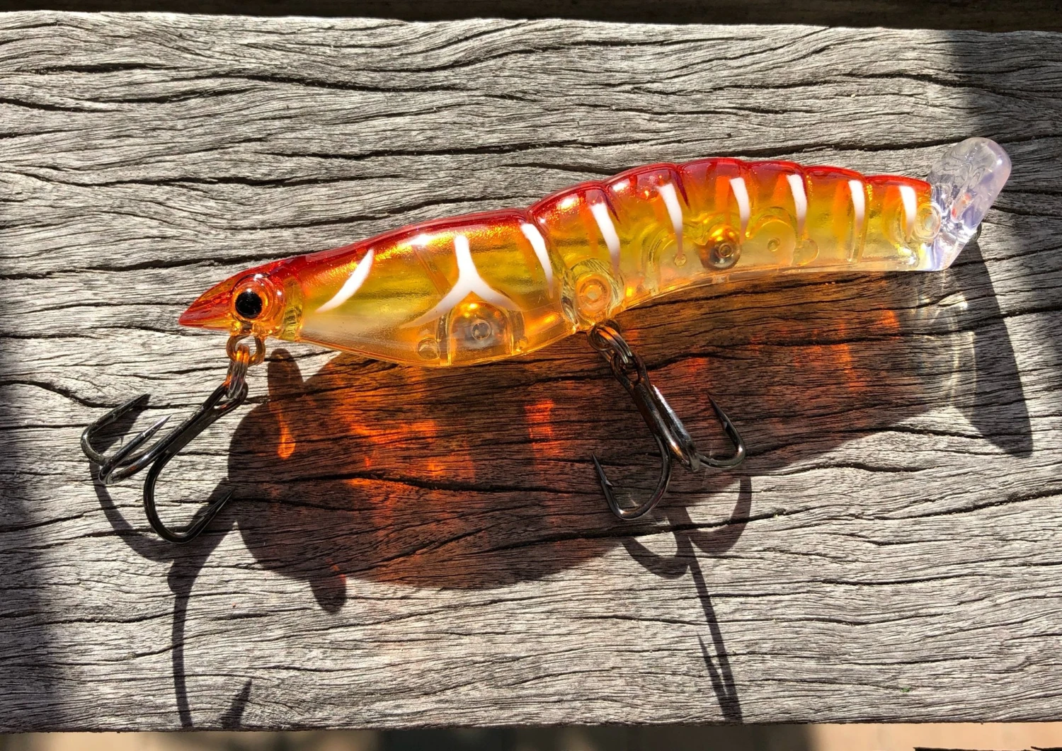 MMD Splash Prawn 95 Top Water Surface Walker Fishing Lure 3 MMD Splash Prawn 95 Top Water Surface Walker Fishing Lure - Image 3