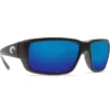Costa Del Mar Fantail Matt Black Frame Glass Lens Polarised Sunglasses